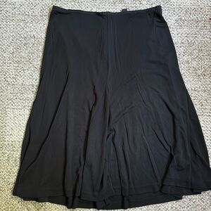 VGUC banana republic flowy black skirt
